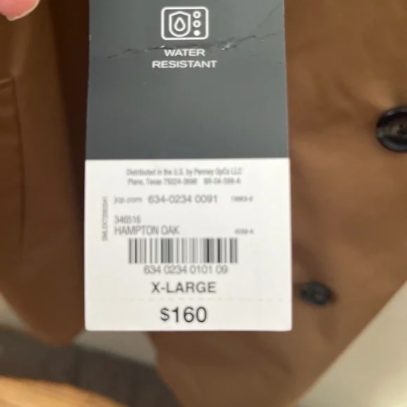 J. Ferrar Mens Midweight trench coat - Picture 6 of 7